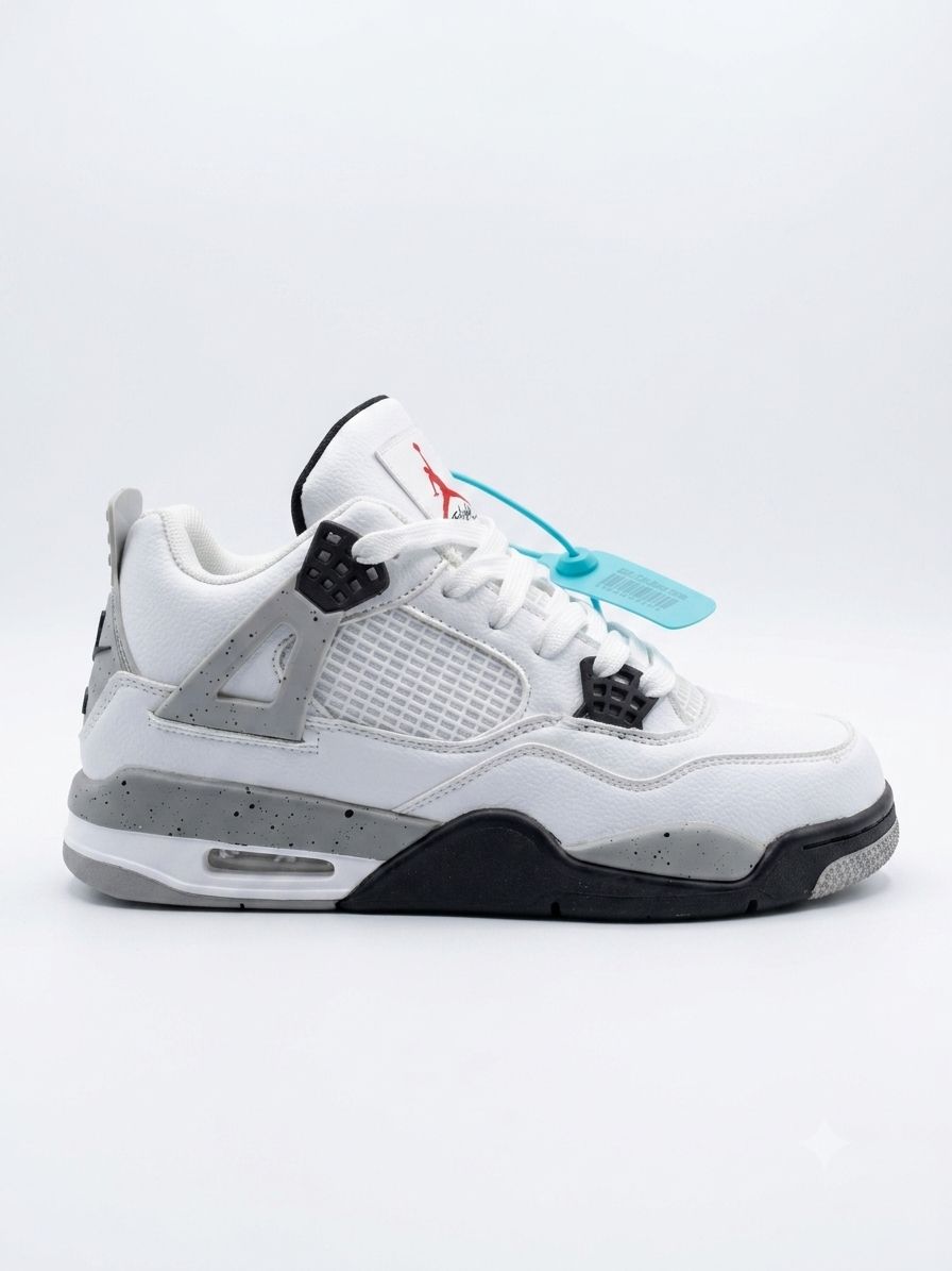 کتانی اسپرت Air Jordan 4 Retro "White Cement